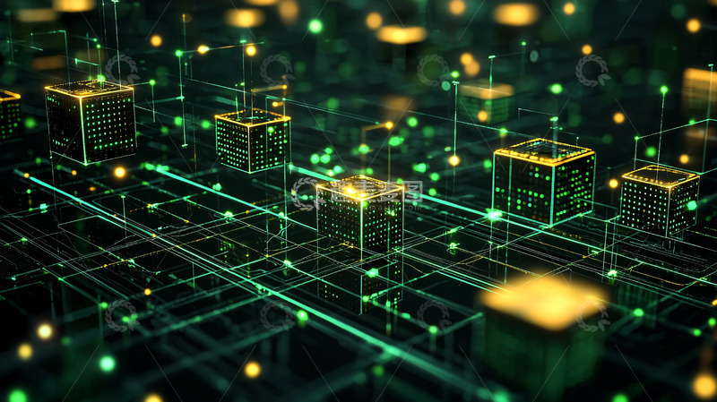 高清大图下载【趣麦麦图】科技感数据网络