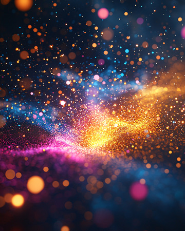 绚丽多彩的粒子光效