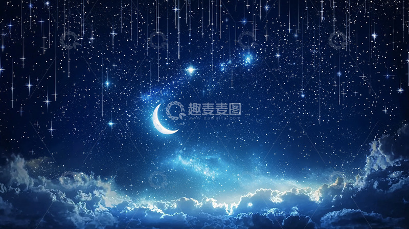 高清大图下载【趣麦麦图】夜空