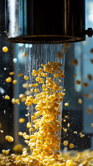 玉米颗粒流水线