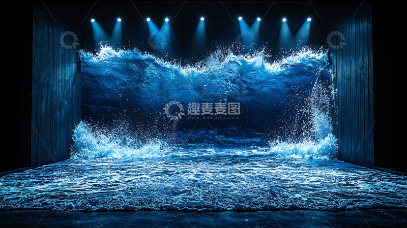 高清大图下载【趣麦麦图】舞台剧海洋巨浪