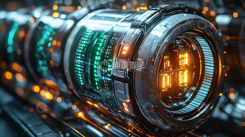 高清大图下载【趣麦麦图】未来科技感设备特写