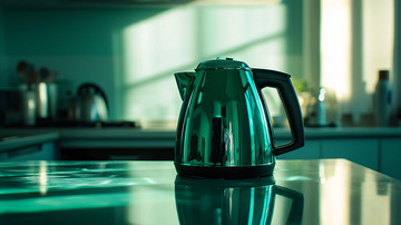 电热水壶厨房台面