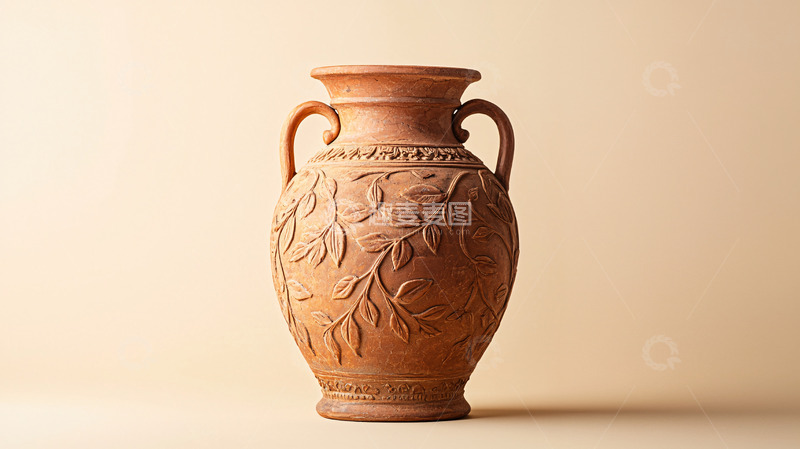 高清大图下载【趣麦麦图】陶土花瓶