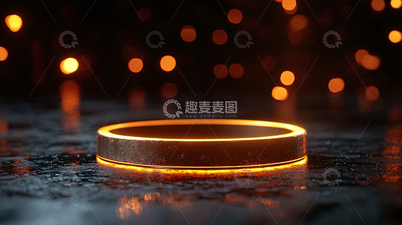 高清大图下载【趣麦麦图】金色光环