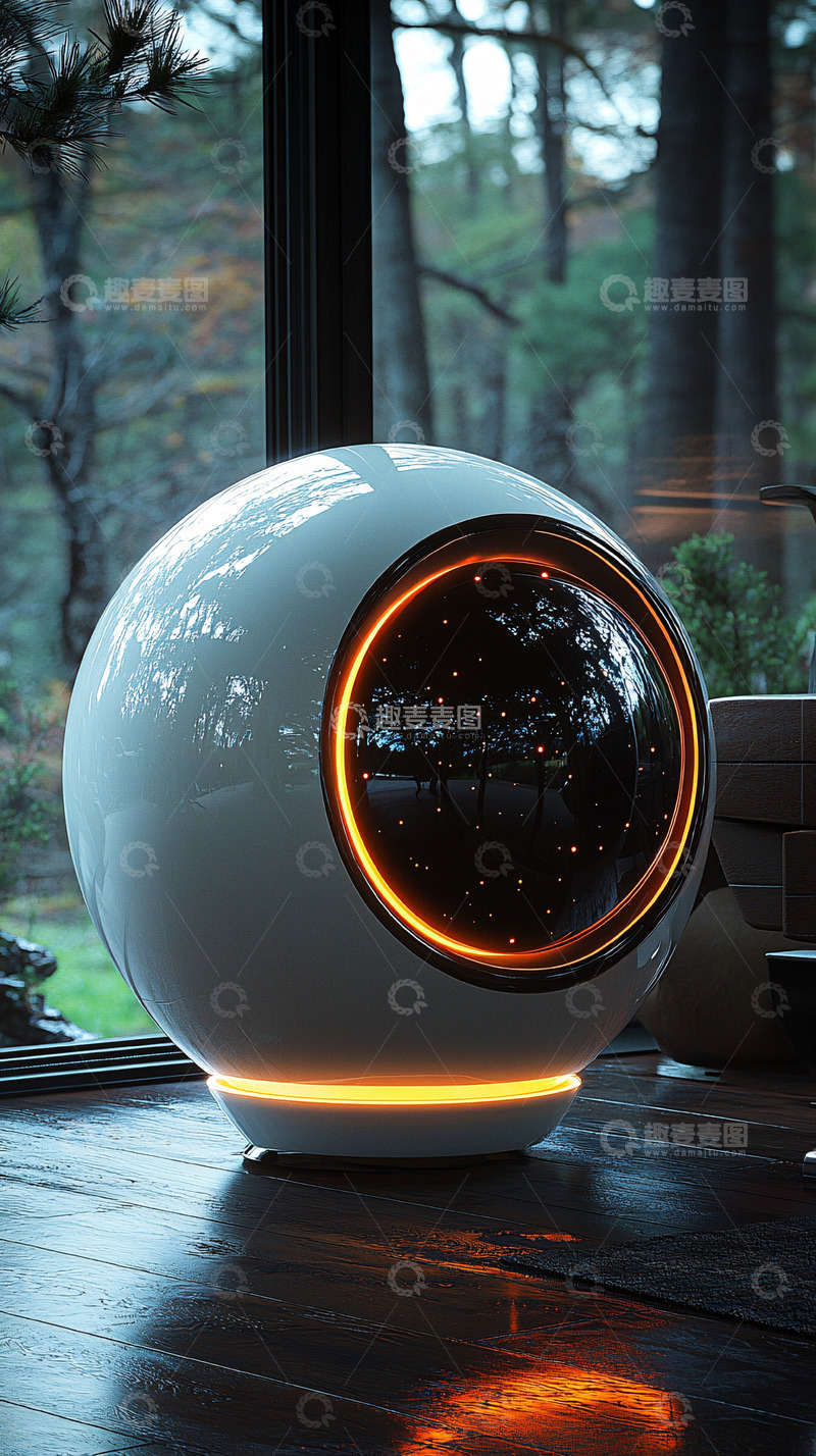 高清大图下载【趣麦麦图】未来科技感球形装置