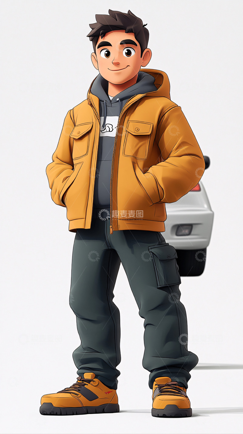 高清大图下载【趣麦麦图】卡通人物19