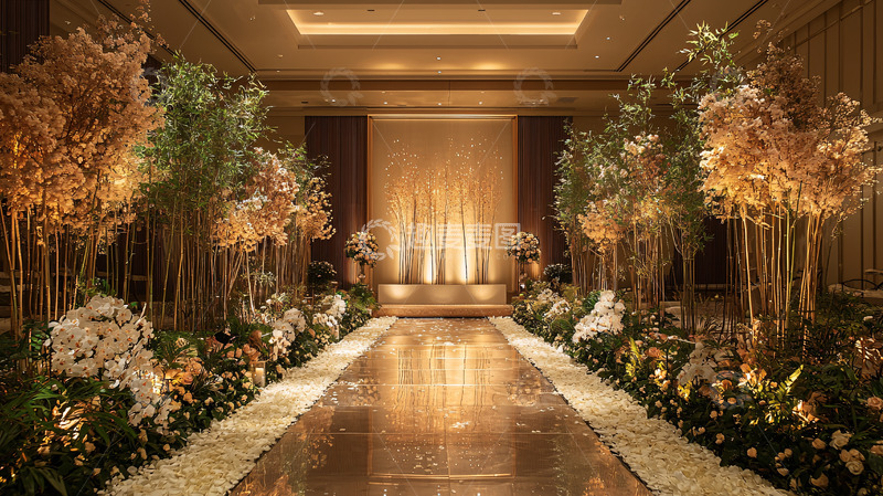 高清大图下载【趣麦麦图】豪华婚礼场地布置