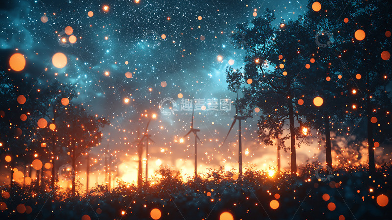 高清大图下载【趣麦麦图】梦幻森林