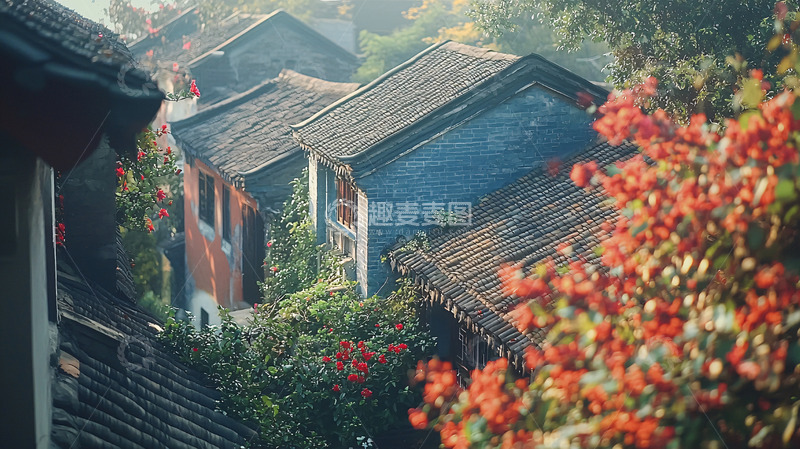 高清大图下载【趣麦麦图】古镇风景
