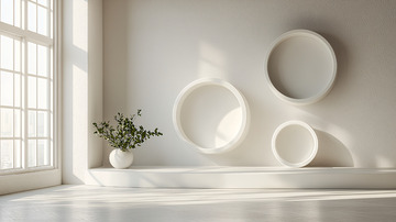 极简白色室内设计