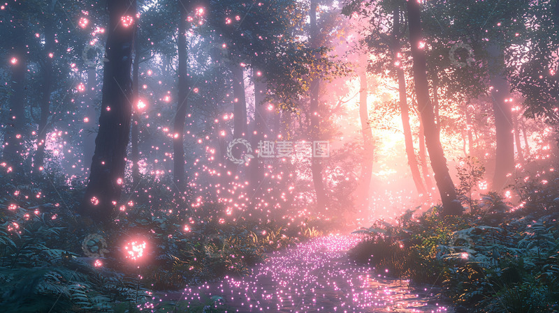 高清大图下载【趣麦麦图】梦幻森林