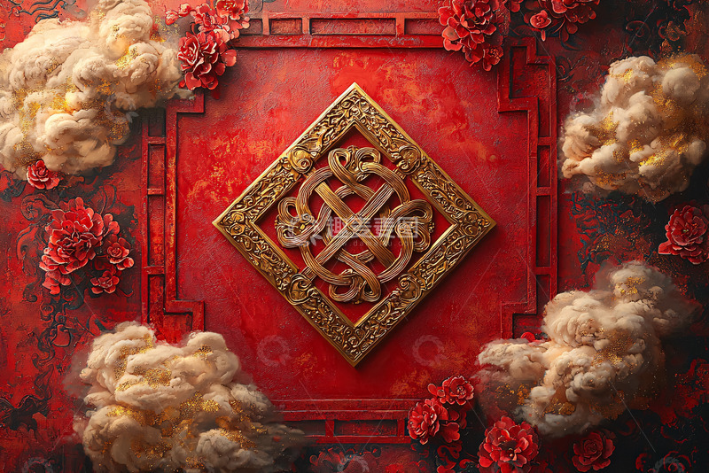 高清大图下载【趣麦麦图】中式新年喜庆图案