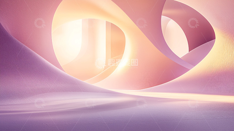 高清大图下载【趣麦麦图】粉紫色柔和抽象背景