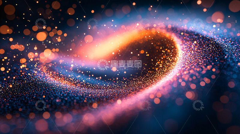 高清大图下载【趣麦麦图】宇宙星云漩涡