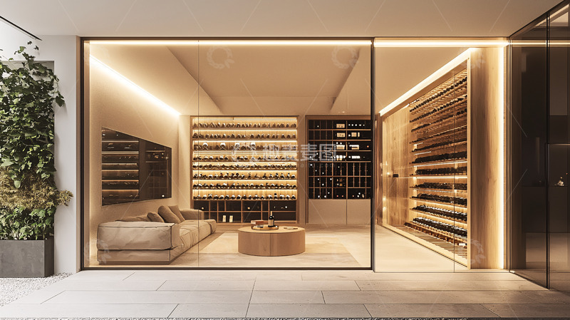 高清大图下载【趣麦麦图】室内酒窖