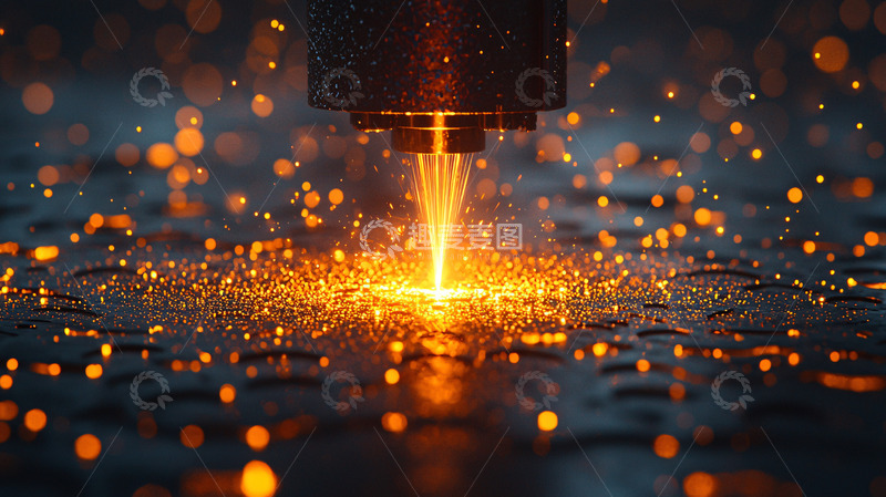 高清大图下载【趣麦麦图】激光切割金属工艺