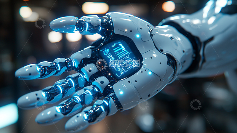 高清大图下载【趣麦麦图】机械臂特写