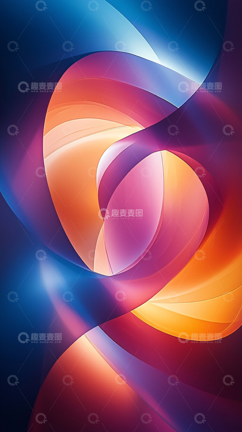 高清大图下载【趣麦麦图】抽象光线