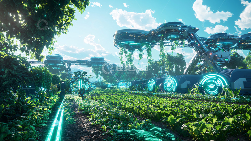 高清大图下载【趣麦麦图】未来农场