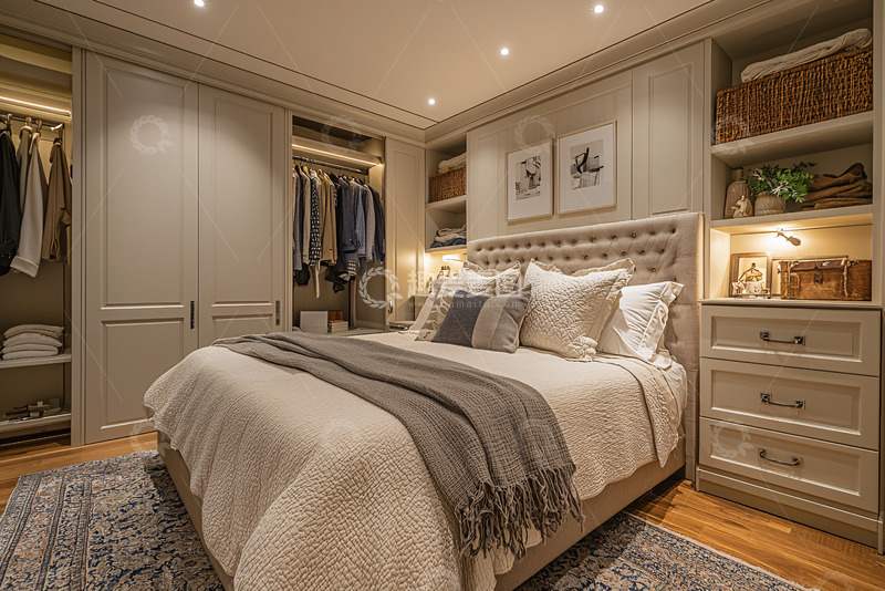 高清大图下载【趣麦麦图】卧室衣帽间设计