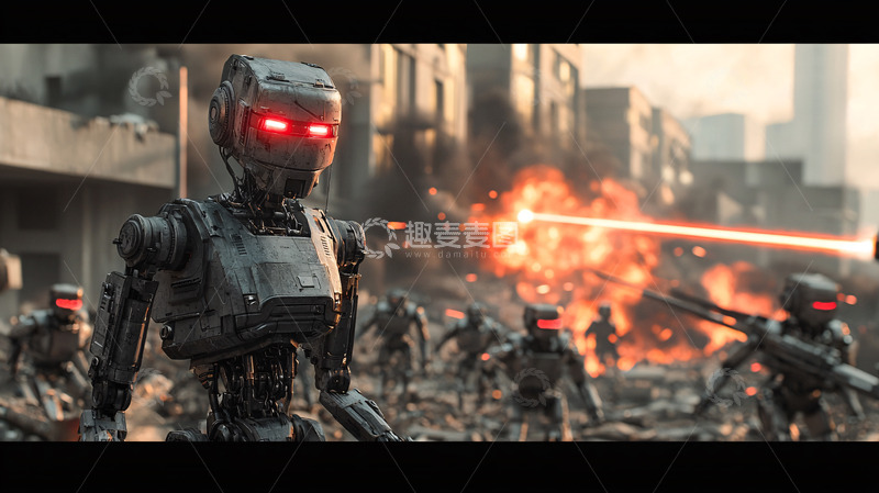 高清大图下载【趣麦麦图】未来战争