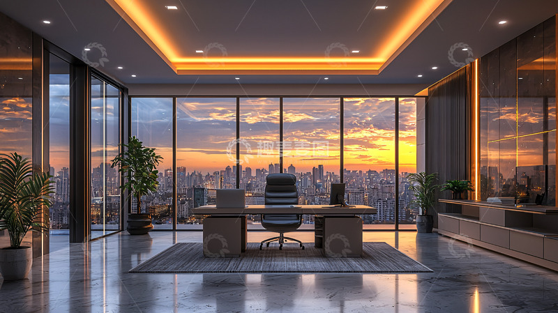 高清大图下载【趣麦麦图】现代化高端商务办公空间