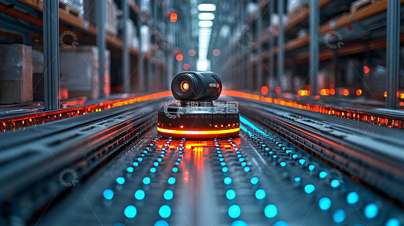 高清大图下载【趣麦麦图】仓库监控摄像头