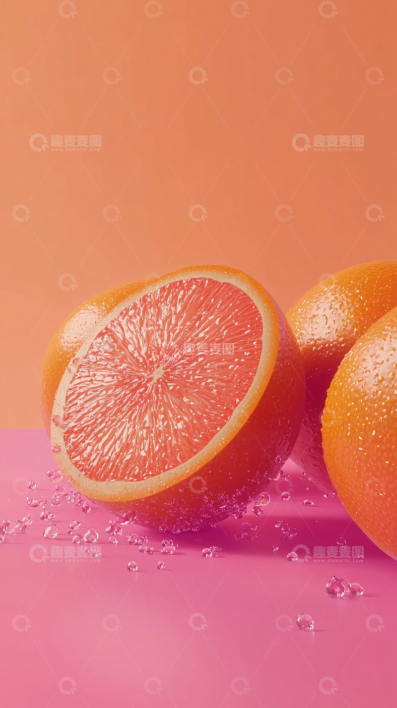 高清大图下载【趣麦麦图】橙子