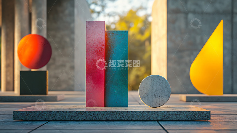 高清大图下载【趣麦麦图】抽象几何图形