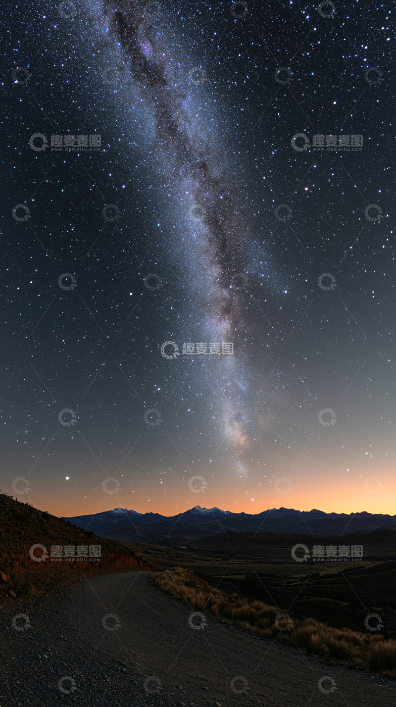 高清大图下载【趣麦麦图】星空银河