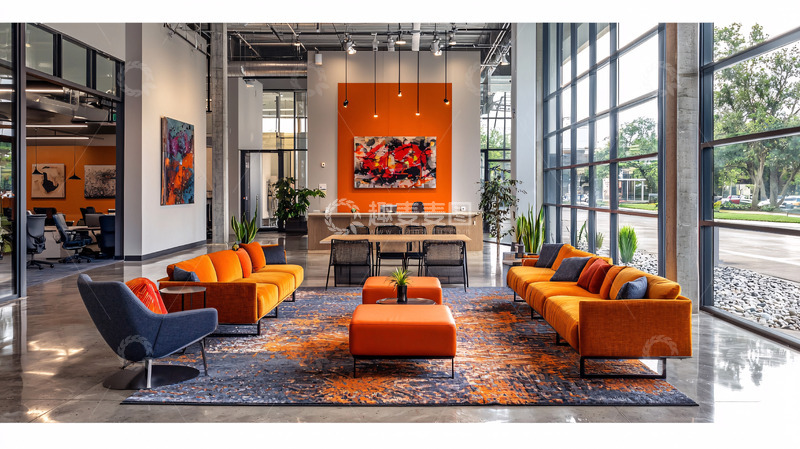 高清大图下载【趣麦麦图】现代化办公空间设计