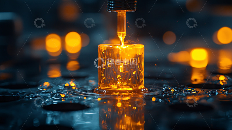 高清大图下载【趣麦麦图】电火花加工特写