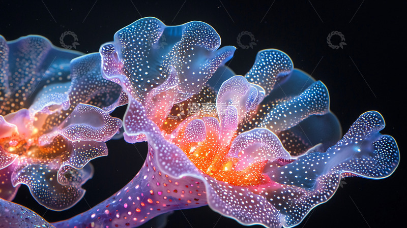 高清大图下载【趣麦麦图】绚丽多彩的海洋生物