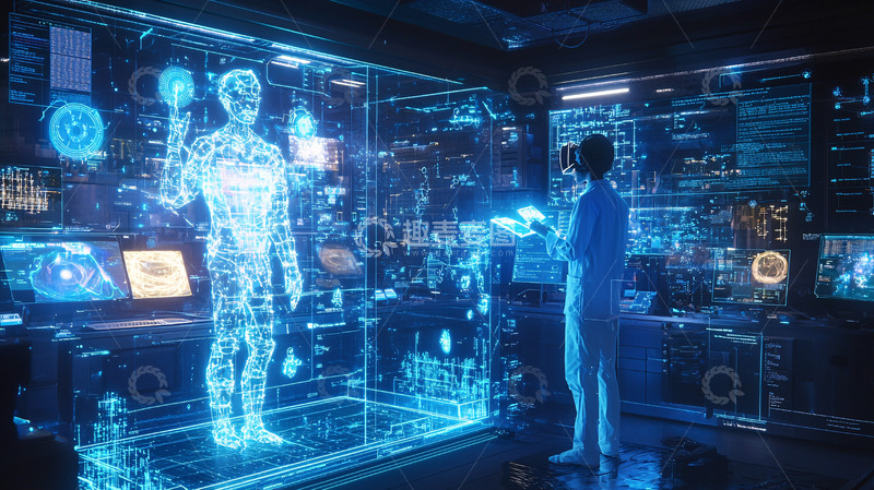 高清大图下载【趣麦麦图】未来科技