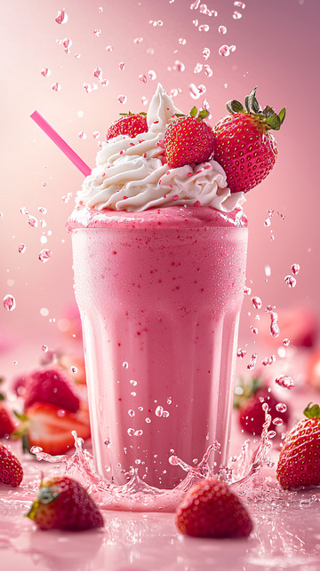 草莓奶昔