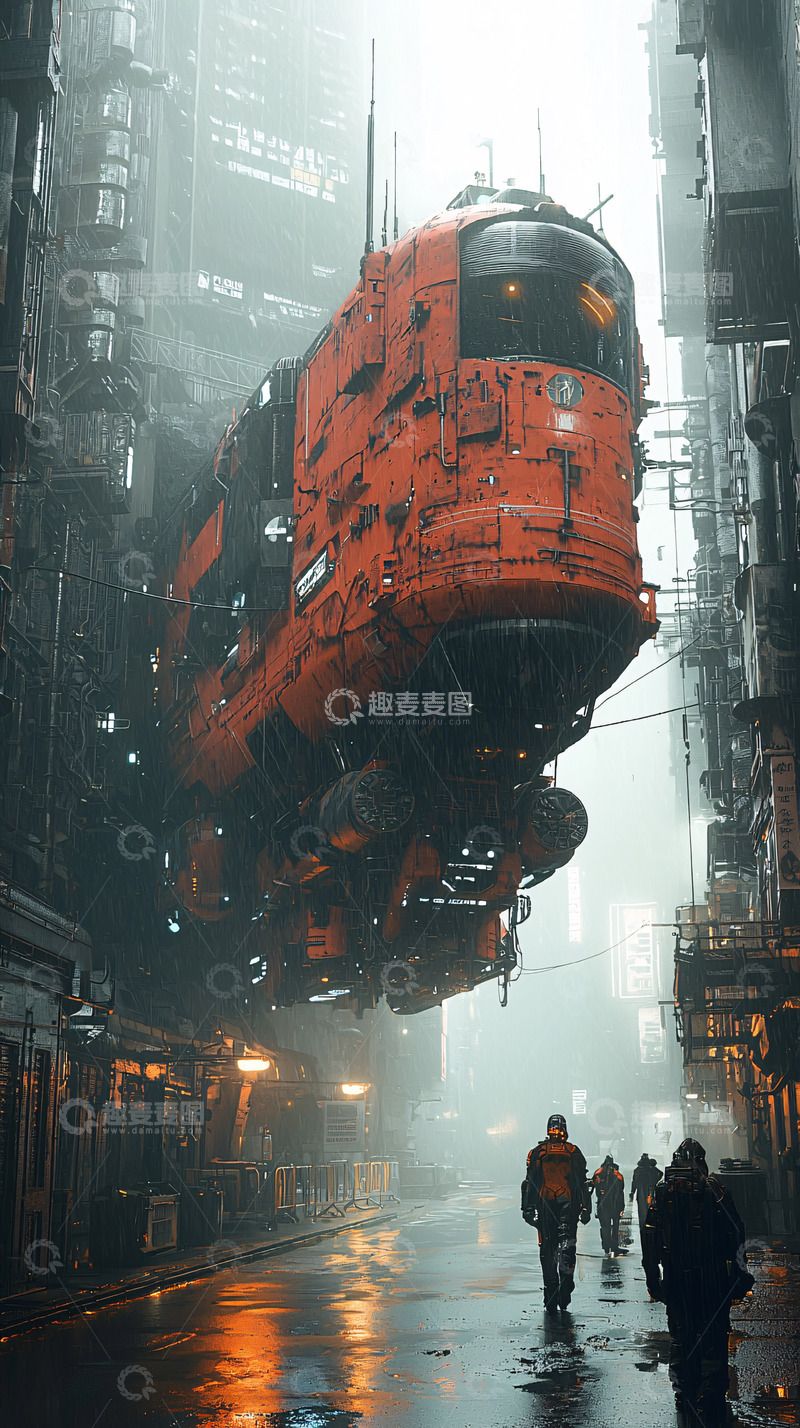 高清大图下载【趣麦麦图】未来都市