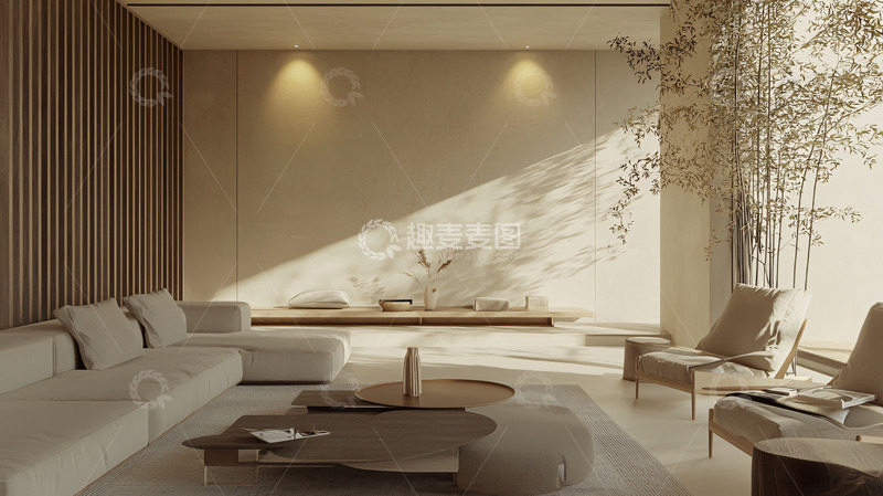 高清大图下载【趣麦麦图】现代简约客厅