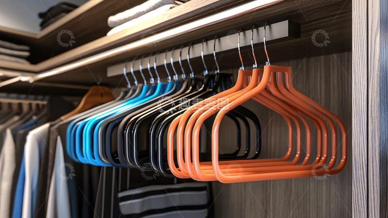 高清大图下载【趣麦麦图】衣柜挂衣架