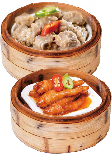 广式早茶排骨凤爪