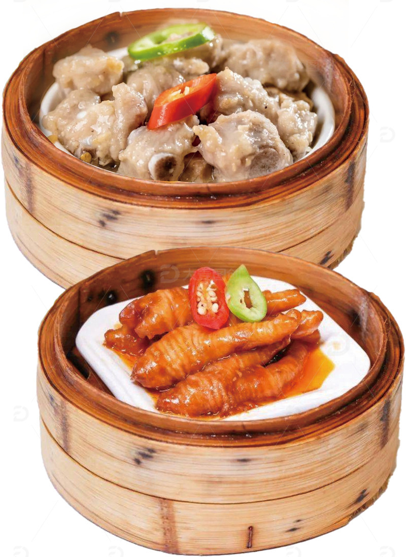 广式早茶排骨凤爪