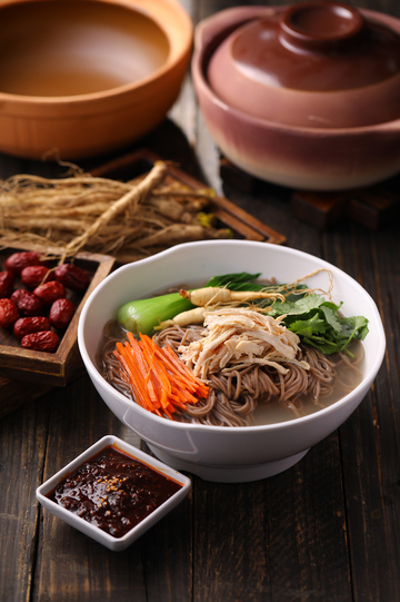 参鸡汤面荞麦面1