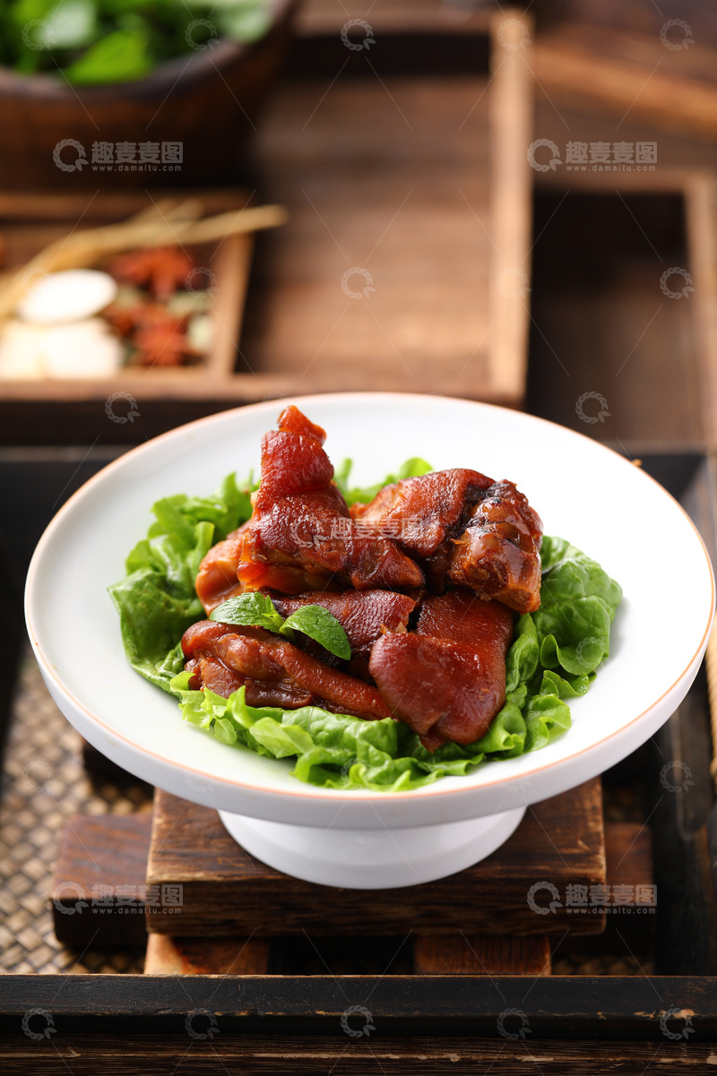 高清大图下载【趣麦麦图】香卤元蹄卤猪蹄卤猪爪1