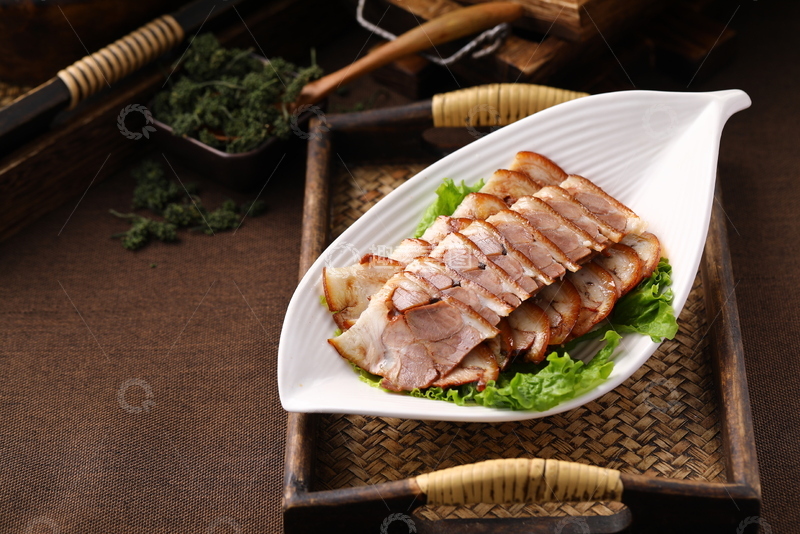 高清大图下载【趣麦麦图】香卤猪肘卤味卤菜2