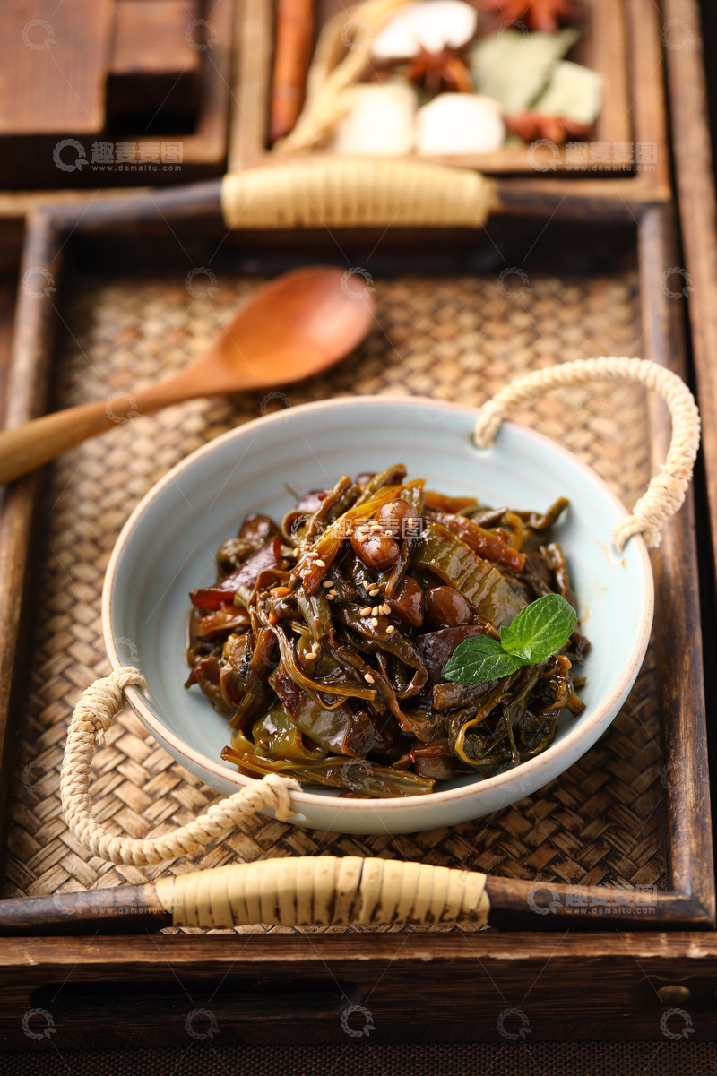 高清大图下载【趣麦麦图】爽口酱咸菜小菜