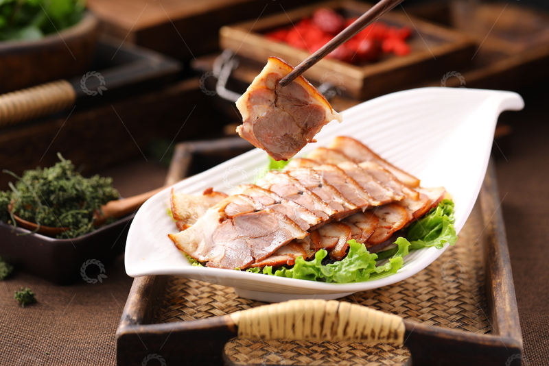 高清大图下载【趣麦麦图】香卤猪肘卤味卤菜3