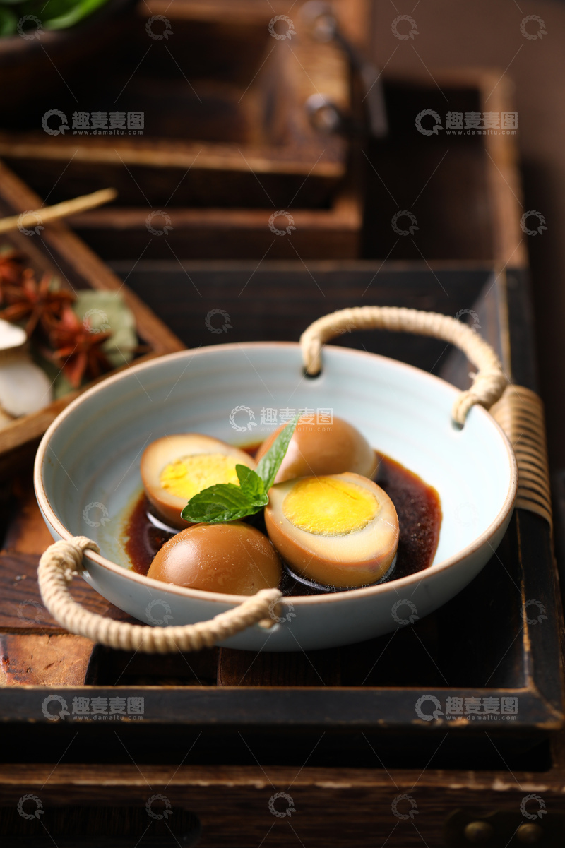 高清大图下载【趣麦麦图】卤味蛋卤蛋卤鸡蛋1