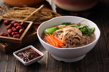 参鸡汤面荞麦面
