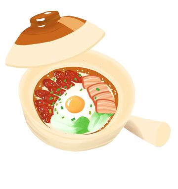 辣椒牛柳煲仔饭