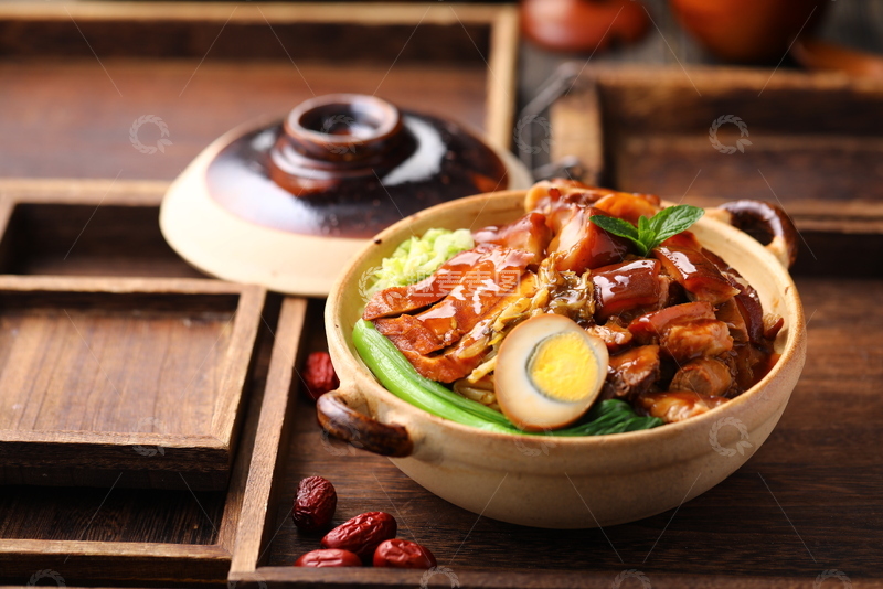 高清大图下载【趣麦麦图】Q弹猪脚捞饭